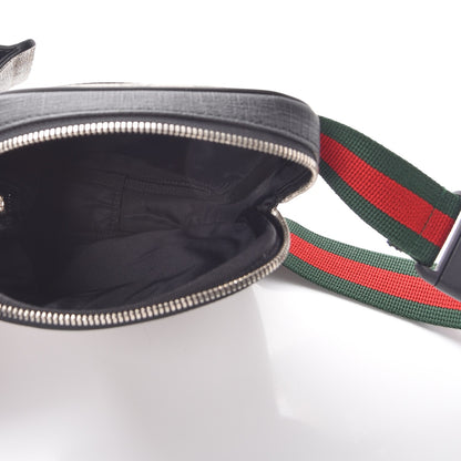 Gucci GG Supreme Monogram Web Belt Bag Black 5 of 8