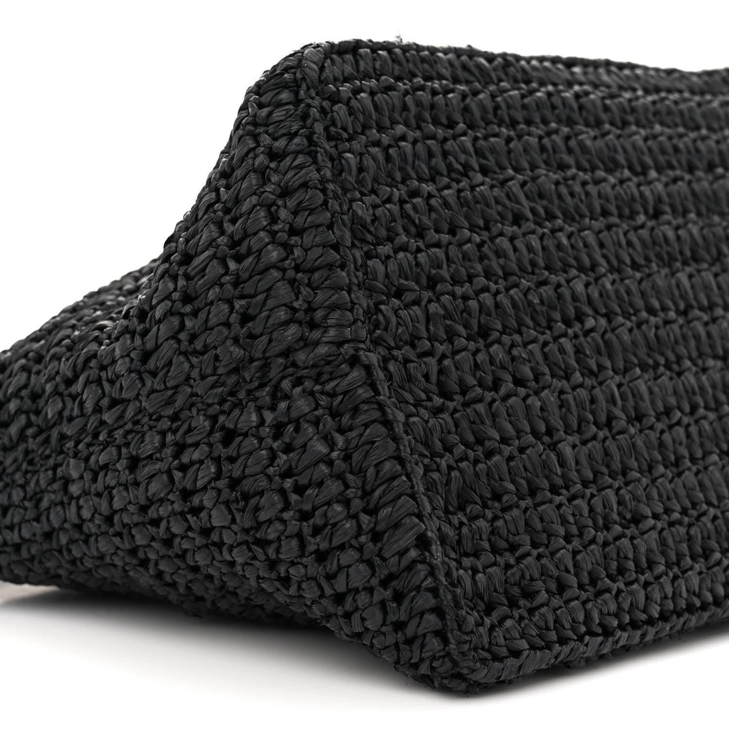Saint Laurent Raffia Le Crossbody Black 9 of 13