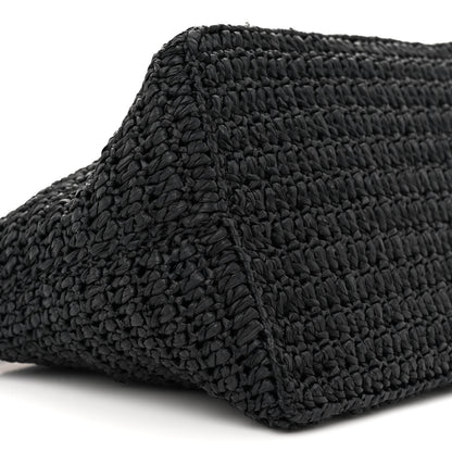 Saint Laurent Raffia Le Crossbody Black 9 of 13