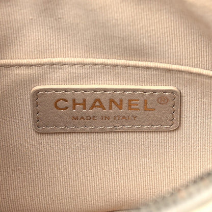 Chanel Shiny Caviar Quilted Chain Melody Camera Bag White 6 of 9