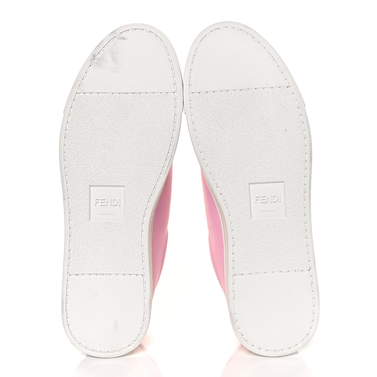 Fendi Vitello Lurex Rockoclick Slip On Sneakers 38 Lavanda 6 of 9