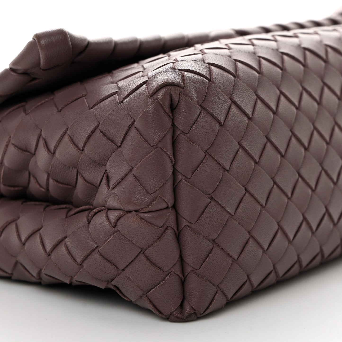 Nappa Intrecciato Baby Olimpia Shoulder Bag Lilac