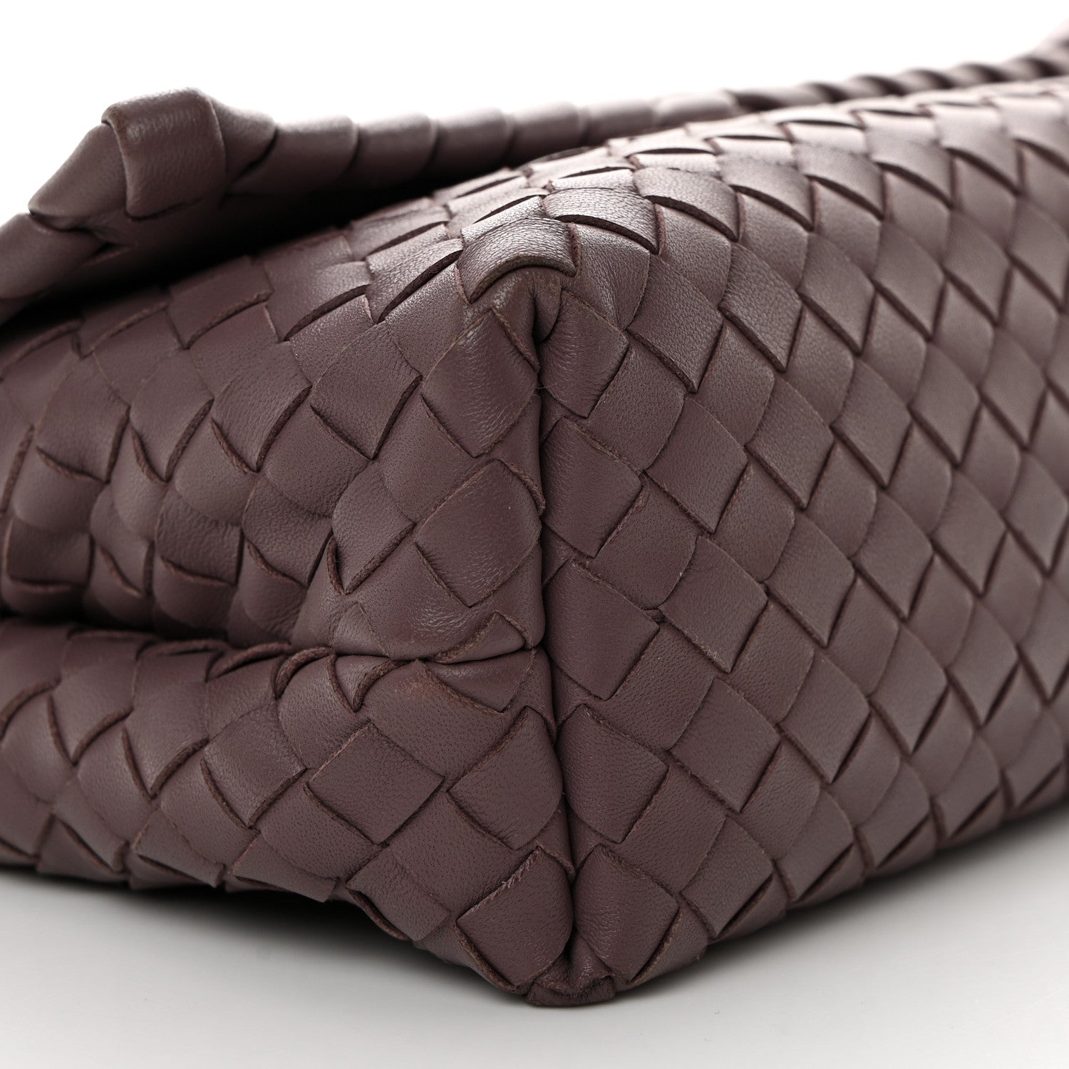 Bottega Veneta Nappa Intrecciato Baby Olimpia Shoulder Bag Lilac 9 of 11