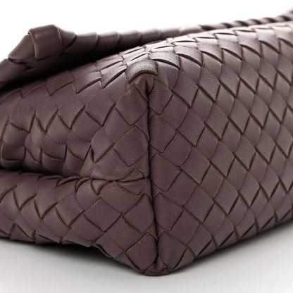 Bottega Veneta Nappa Intrecciato Baby Olimpia Shoulder Bag Lilac 9 of 11