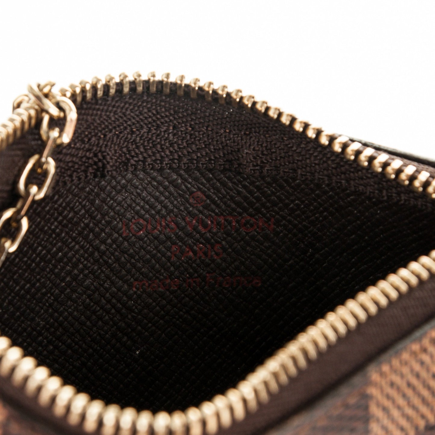 Damier Ebene Key Pouch