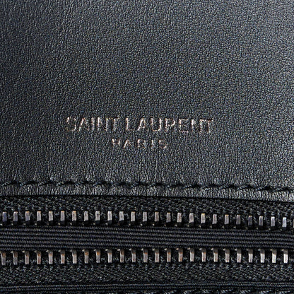 Saint Laurent Suede Monogram Medium Niki Chain Satchel Black 7 of 11