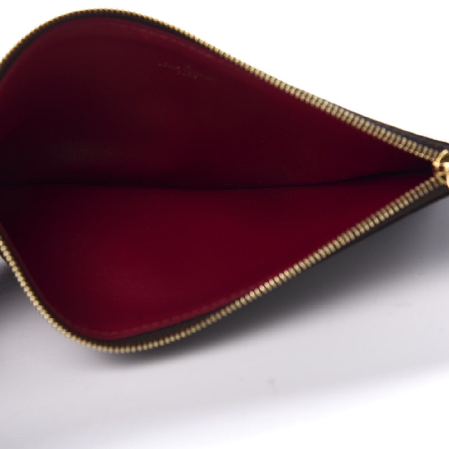 Monogram Felicie Chain Wallet Zippered Insert Fuchsia