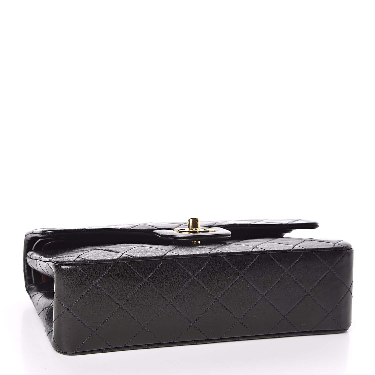 Chanel Lambskin Quilted Small Double Flap Black 5 of 12