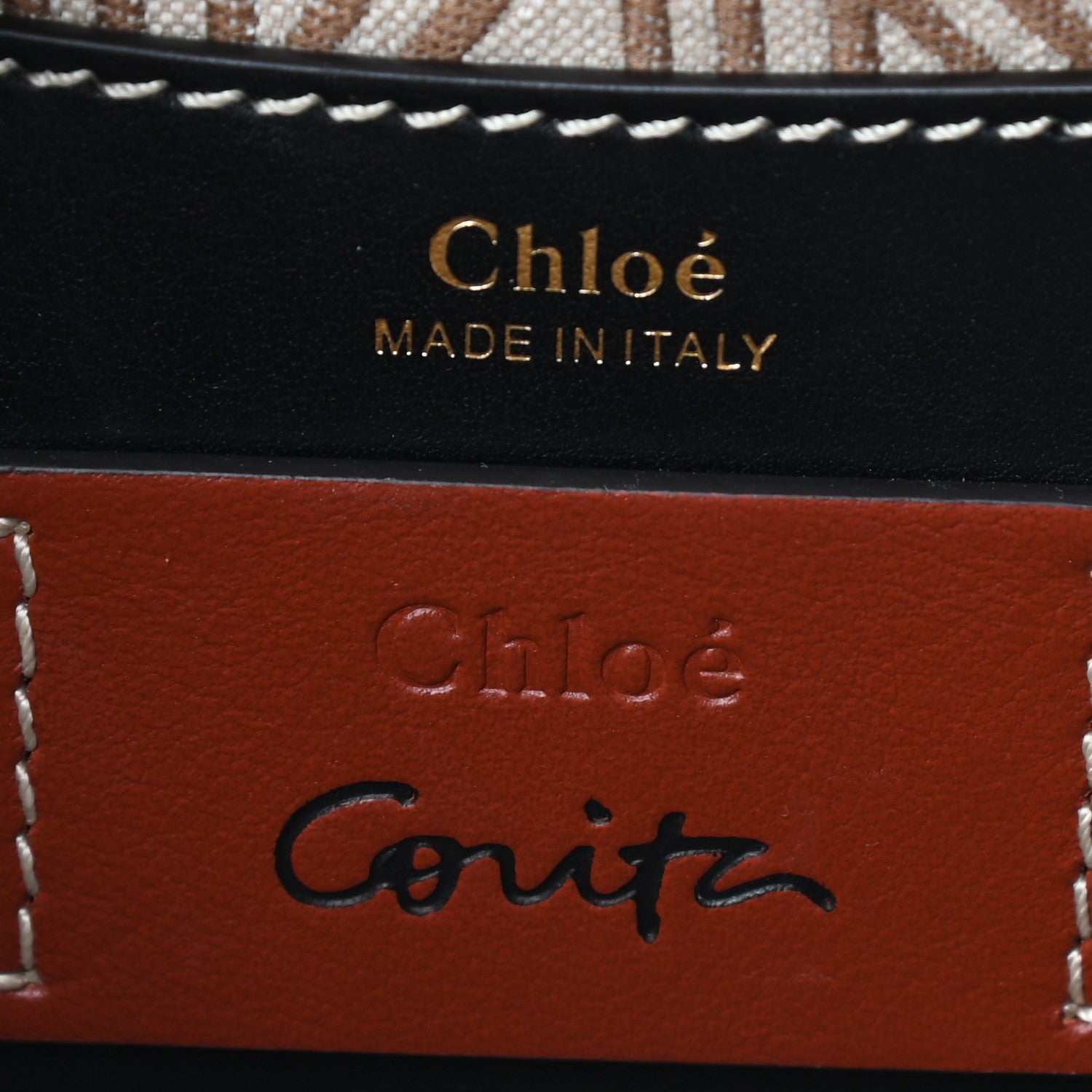Chloe Corita Kent Print Grained Calfskin Mini Daria Bag 6 of 8