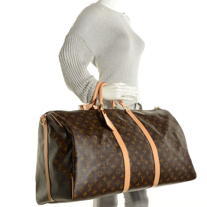 Louis Vuitton Monogram Keepall Bandouliere 60 2 of 9