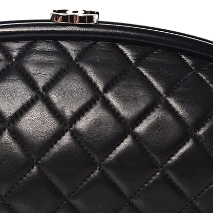 Chanel Lambskin Quilted Timeless Clutch Black 10 of 12