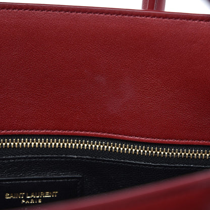 Saint Laurent Calfskin Small Sac De Jour Oxblood 12 of 12