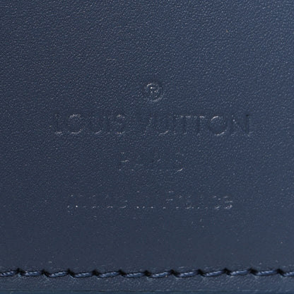 Louis Vuitton Calfskin Monogram Shadow Pocket Organizer Blue 6 of 8