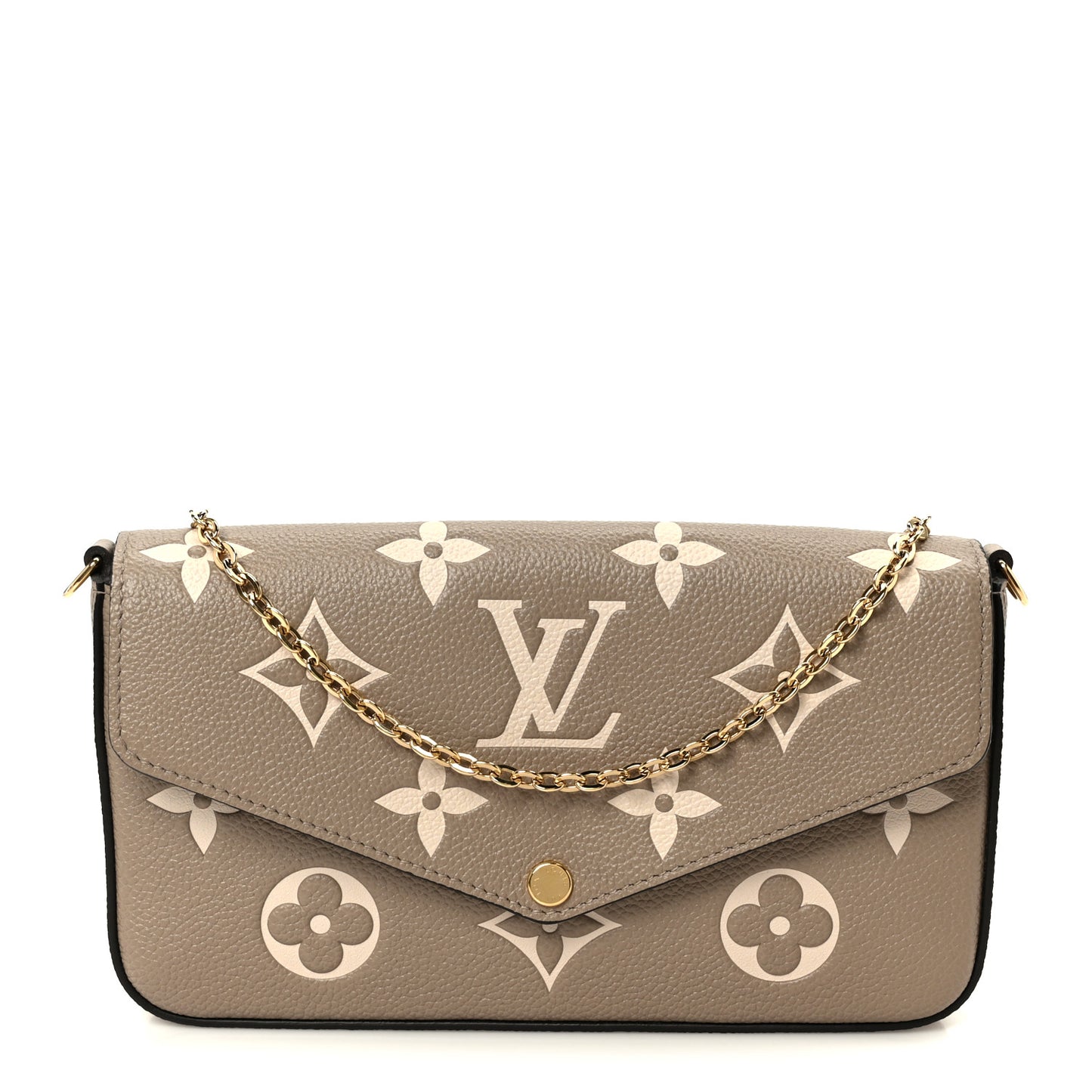 Empreinte Monogram Giant Felicie Pochette Tourterelle Creme