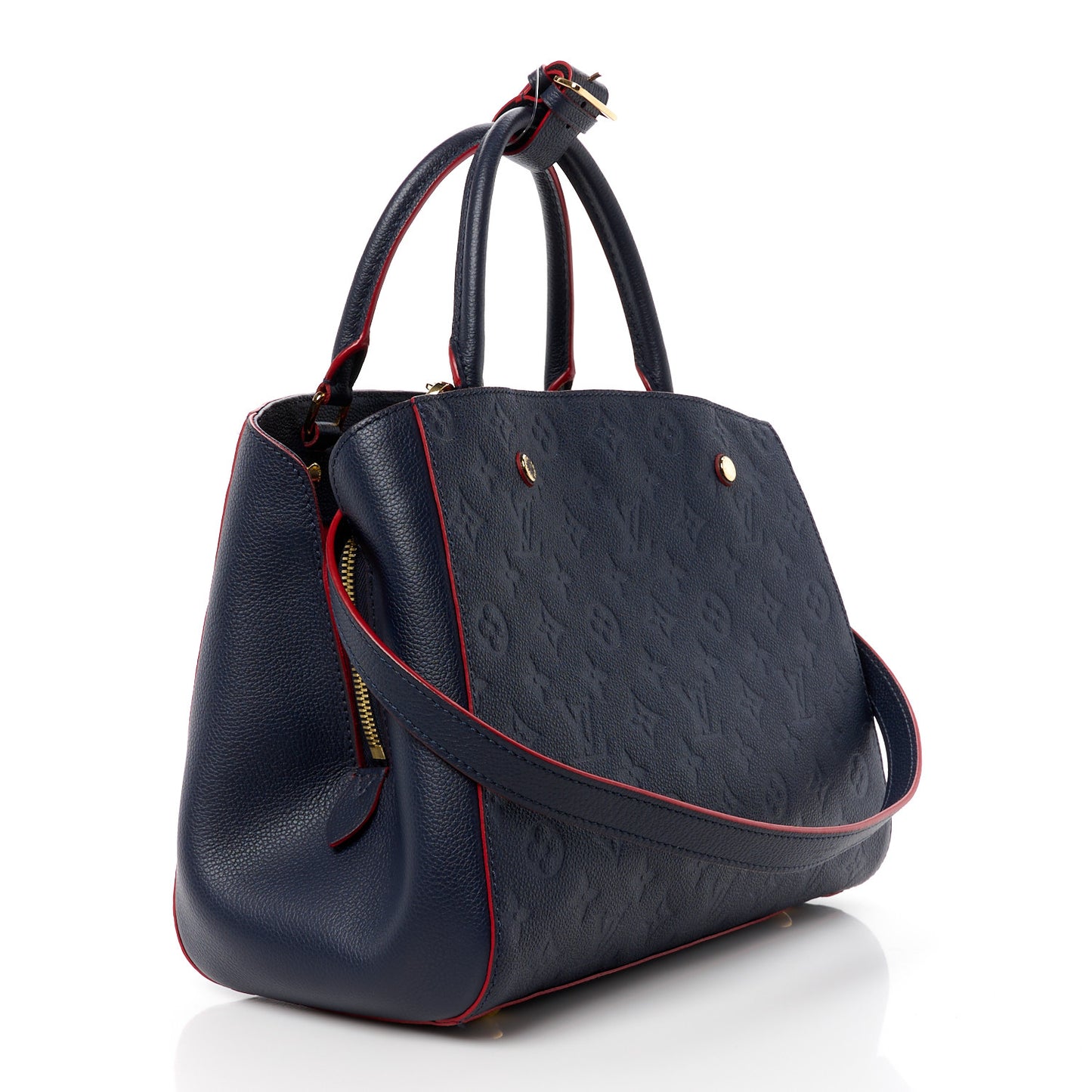 Empreinte Montaigne MM Marine Rouge