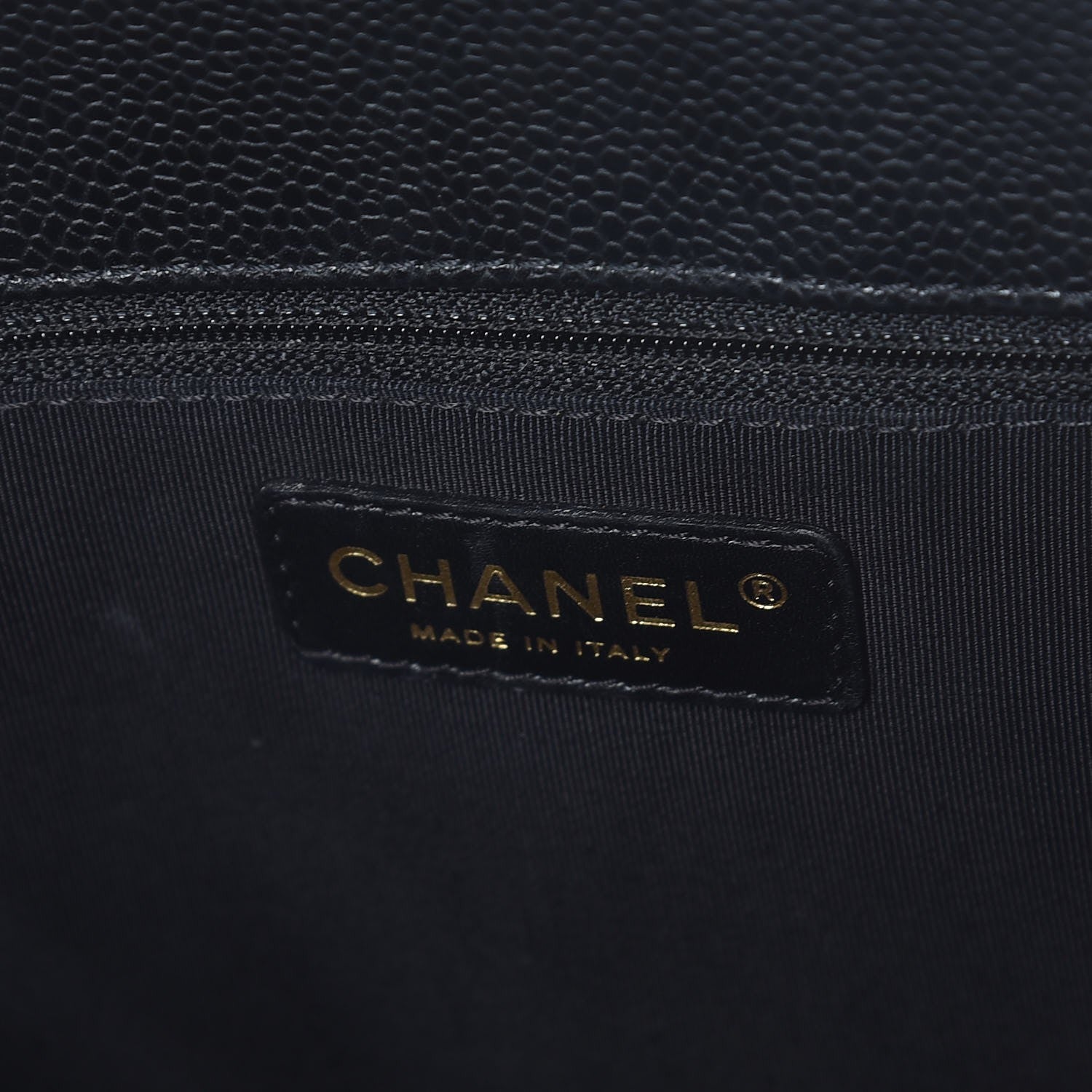 Chanel Caviar Quilted Grand Shopping Tote GST Black 6 of 7