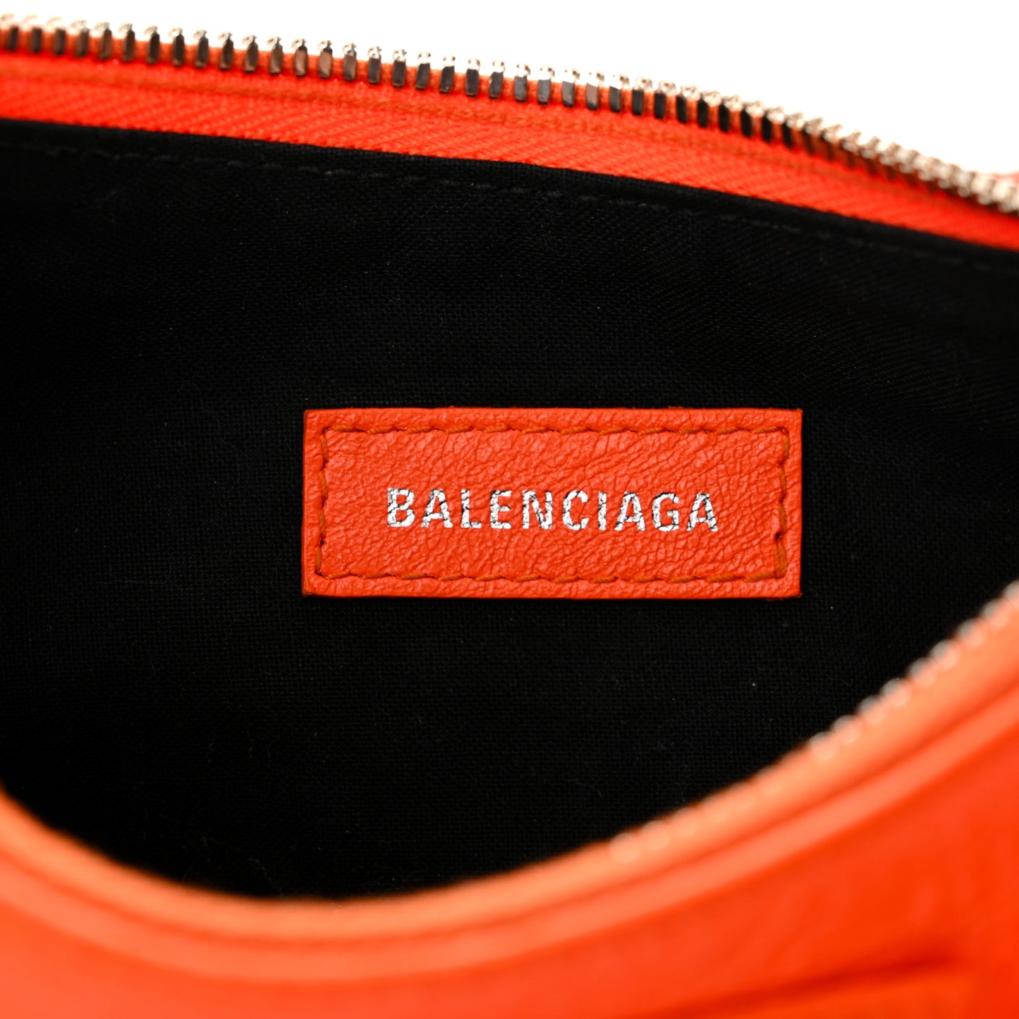 Agneau Arena Le Cagole Shoulder Bag XS Orange