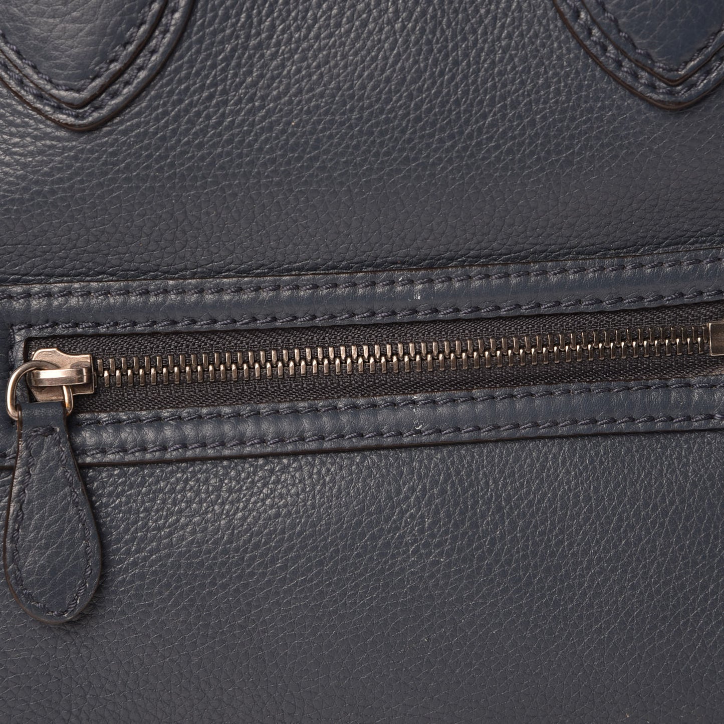 Drummed Calfskin Mini Luggage Orage