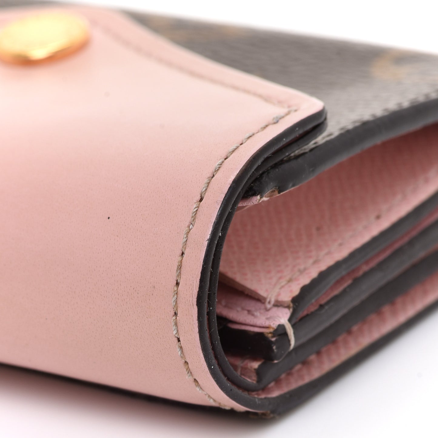 Monogram Zoe Wallet Rose Ballerine