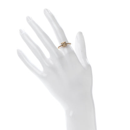 Chanel Metal CC Ring 6.25 Gold 2 of 4