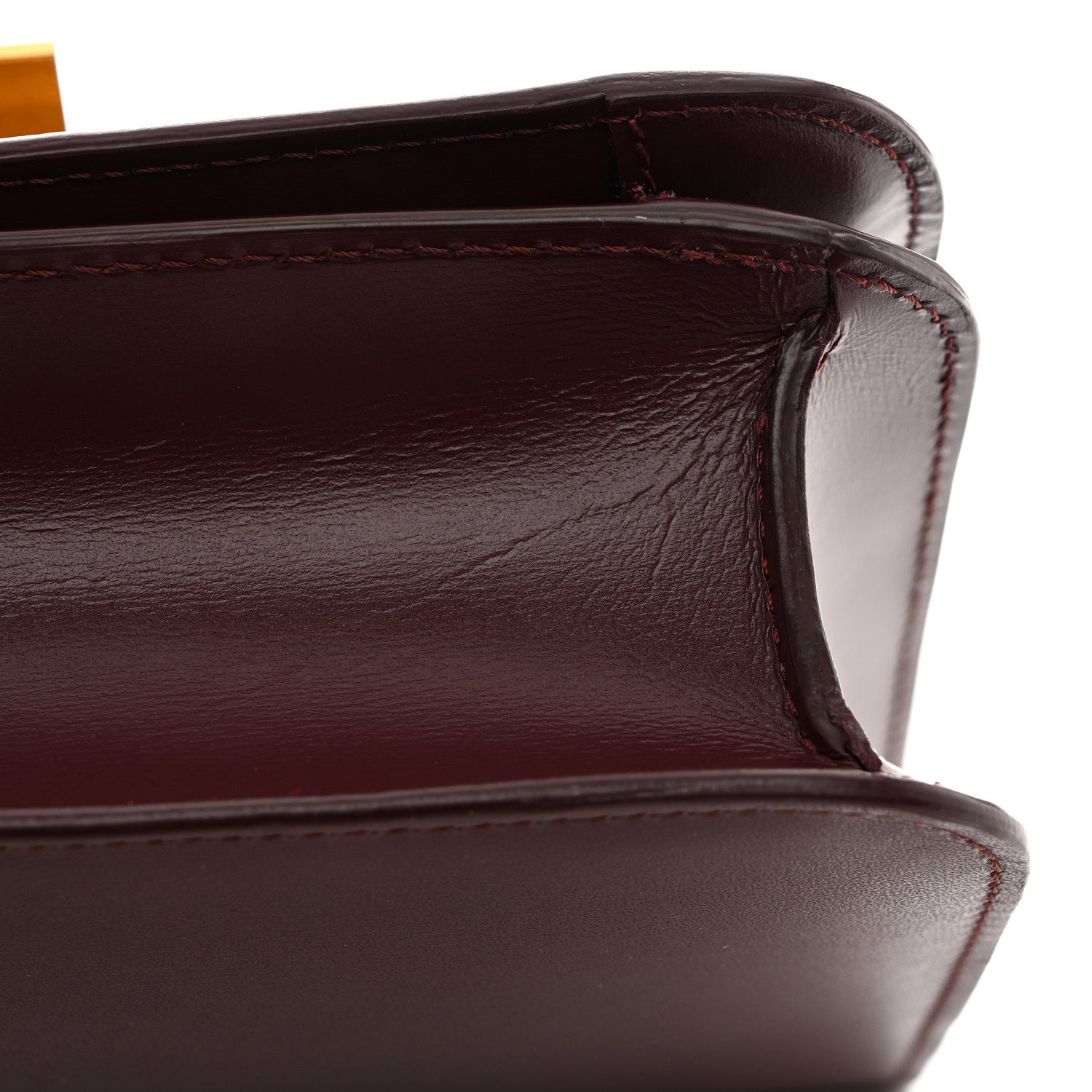 Celine Box Calfskin Teen Classic Box Flap Bag Burgundy 11 of 13