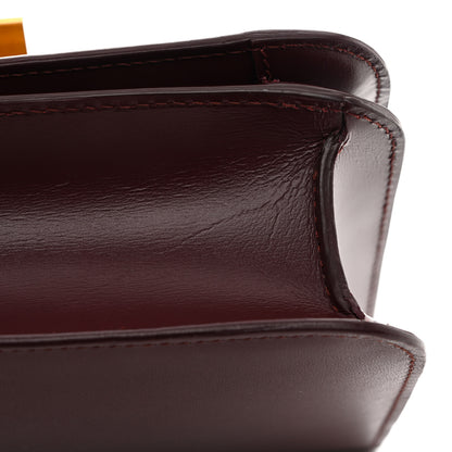 Celine Box Calfskin Teen Classic Box Flap Bag Burgundy 11 of 13