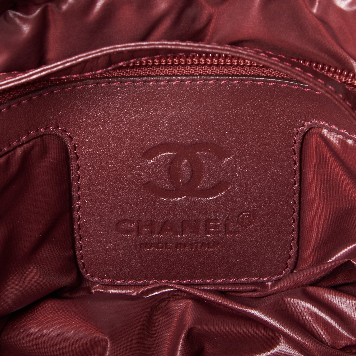 Chanel Nylon Coco Cocoon Zipped Tote Black 7 of 8