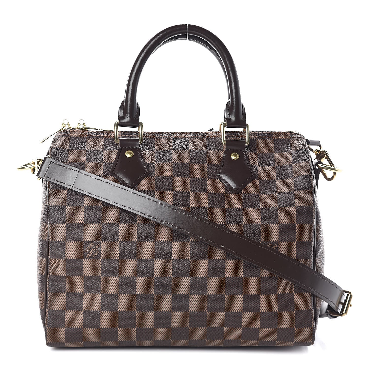 Louis Vuitton Damier Ebene Speedy Bandouliere 25 1 of 10
