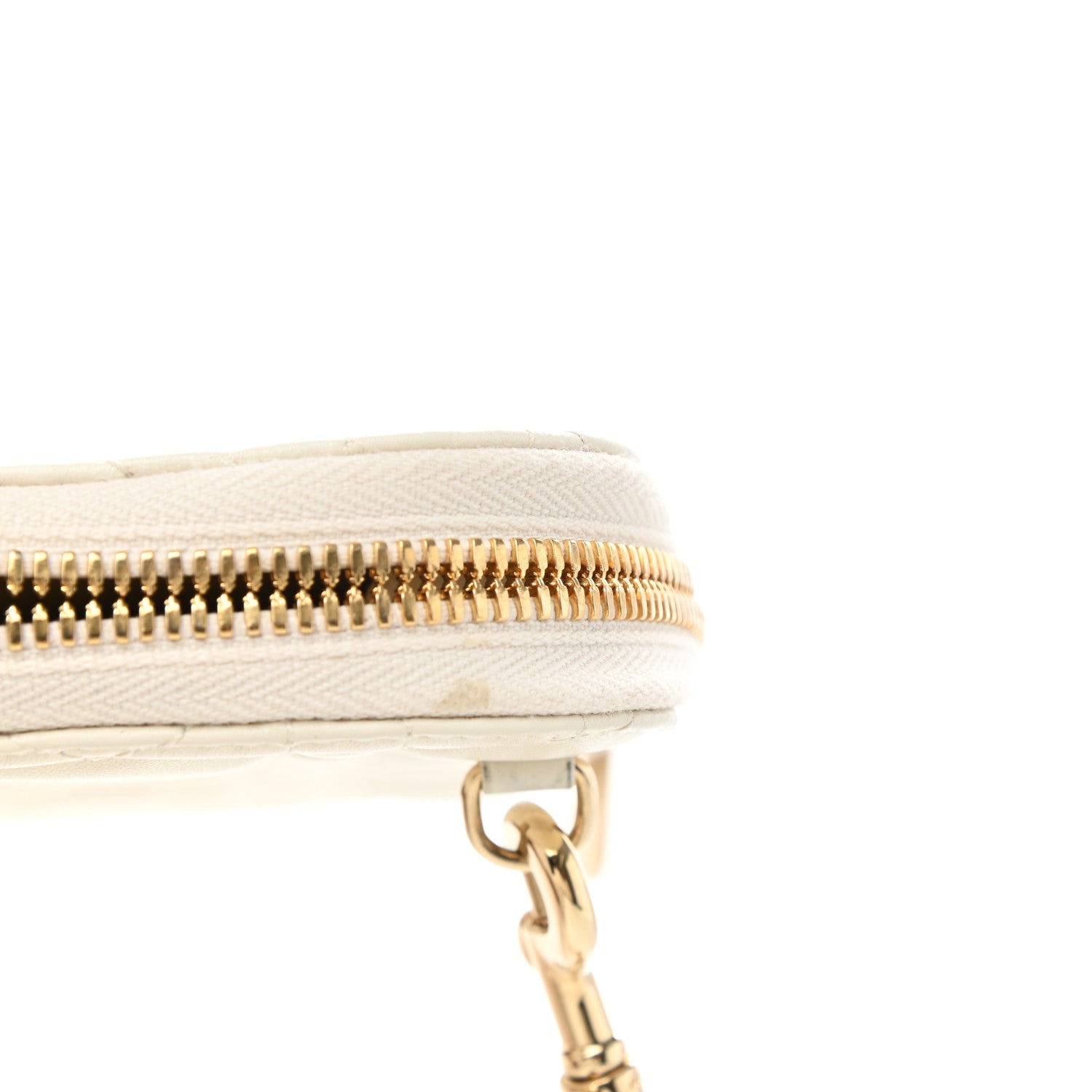 Christian Dior Lambskin Cannage Lady Dior Phone Holder Latte 8 of 9