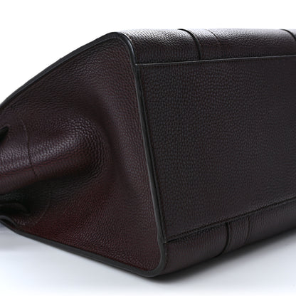 Mulberry Grain Vegetable Tanned Calfskin Zipped Bayswater Oxblood 7 of 12
