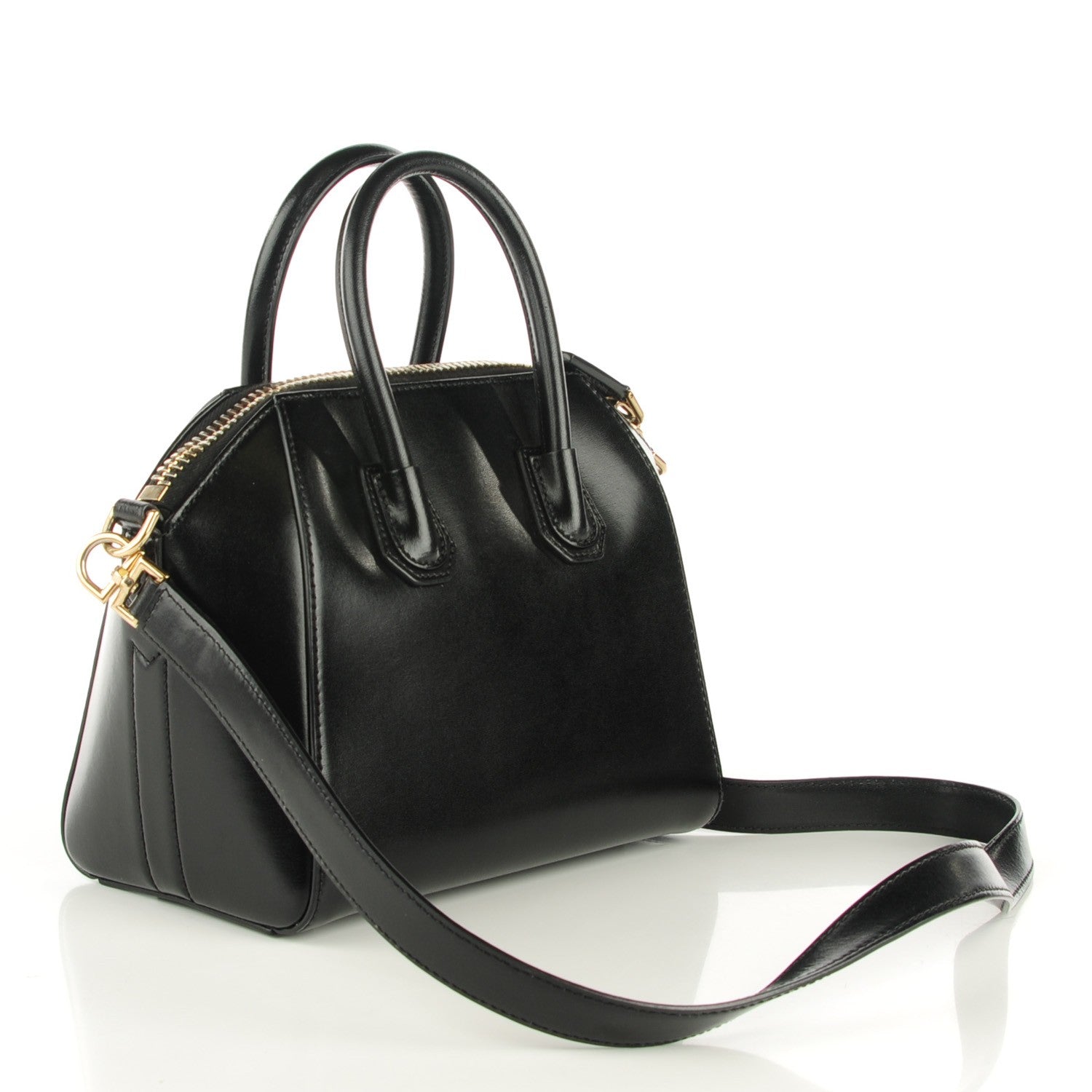 Givenchy Shiny Lord Calfskin Mini Antigona Black 3 of 7