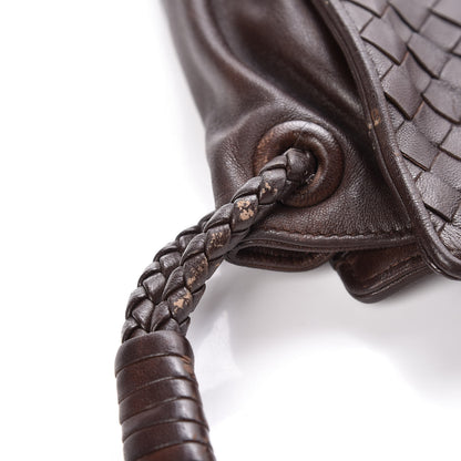 Bottega Veneta Nappa Intrecciato Shoulder Bag Ebano 9 of 9