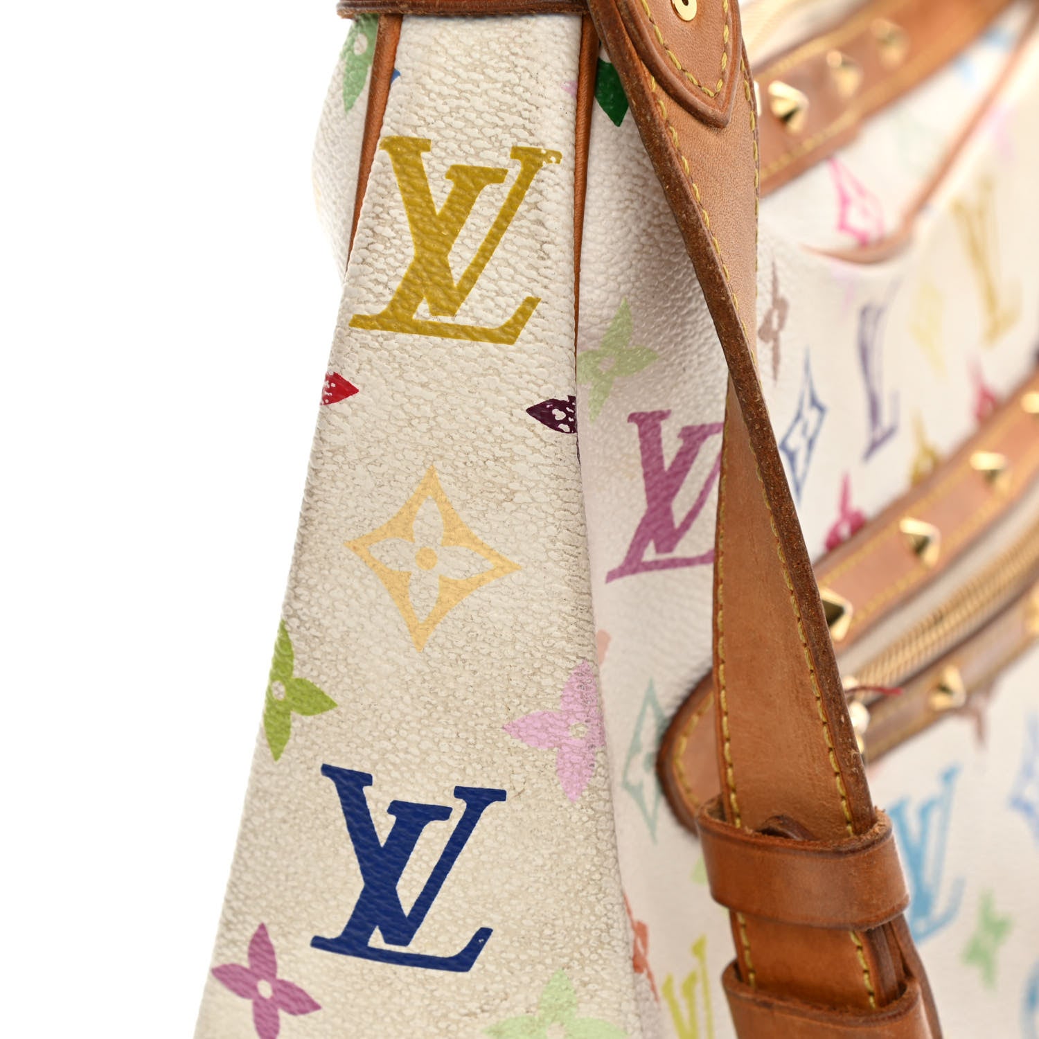 Louis Vuitton Monogram Multicolor Boulogne White 16 of 18