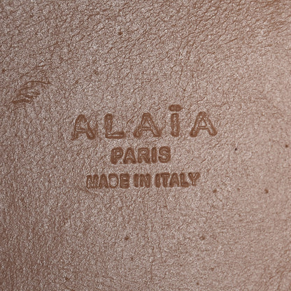 Alaia Calfskin Embellished Stella 17 Bucket Pourpre 8 of 9