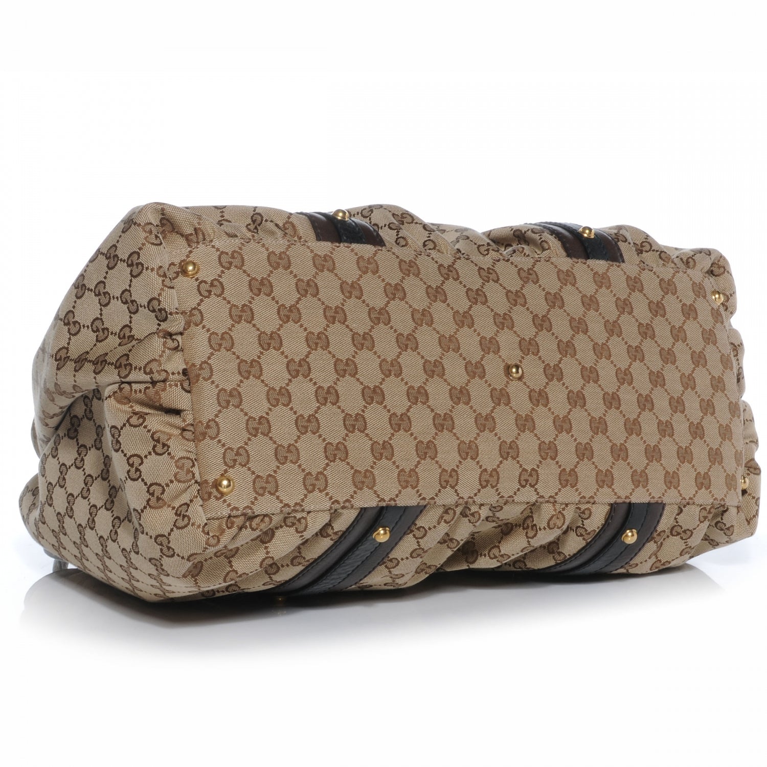 Gucci Monogram Medium Interlocking Icon Tote Dark Brown 4 of 7