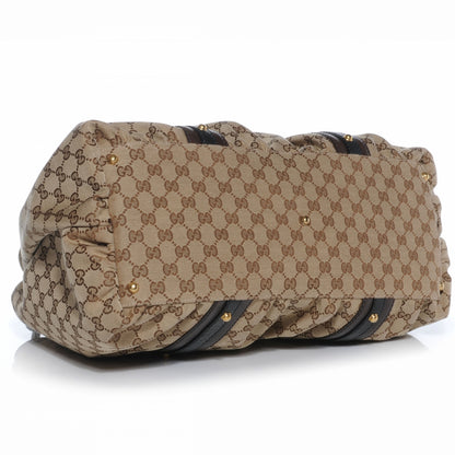 Gucci Monogram Medium Interlocking Icon Tote Dark Brown 4 of 7