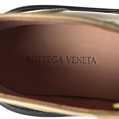 Bottega Veneta Calfskin Bounce Lace Up Ankle Boots All 37 Spice Black 9 of 9