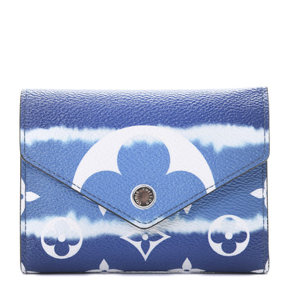 Louis Vuitton Monogram Escale Victorine Wallet Blue 1 of 7
