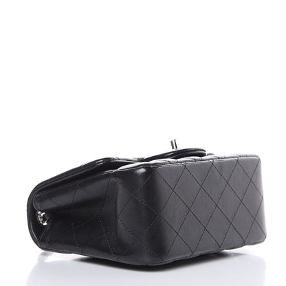 Chanel Lambskin Quilted Mini Square Flap Black 4 of 13