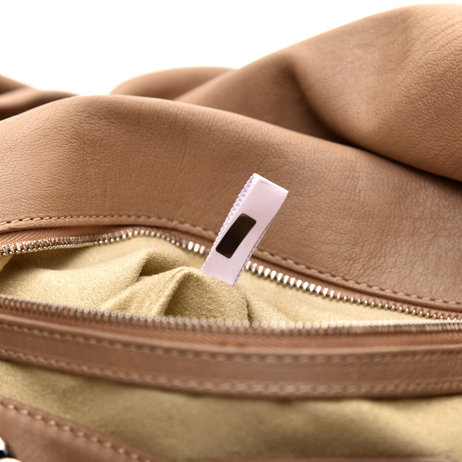 Jimmy Choo Lambskin Biker Large Hobo Beige 10 of 11