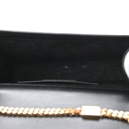 Saint Laurent Smooth Calfskin Medium Classic Monogram Kate Tassel Satchel Black 5 of 14