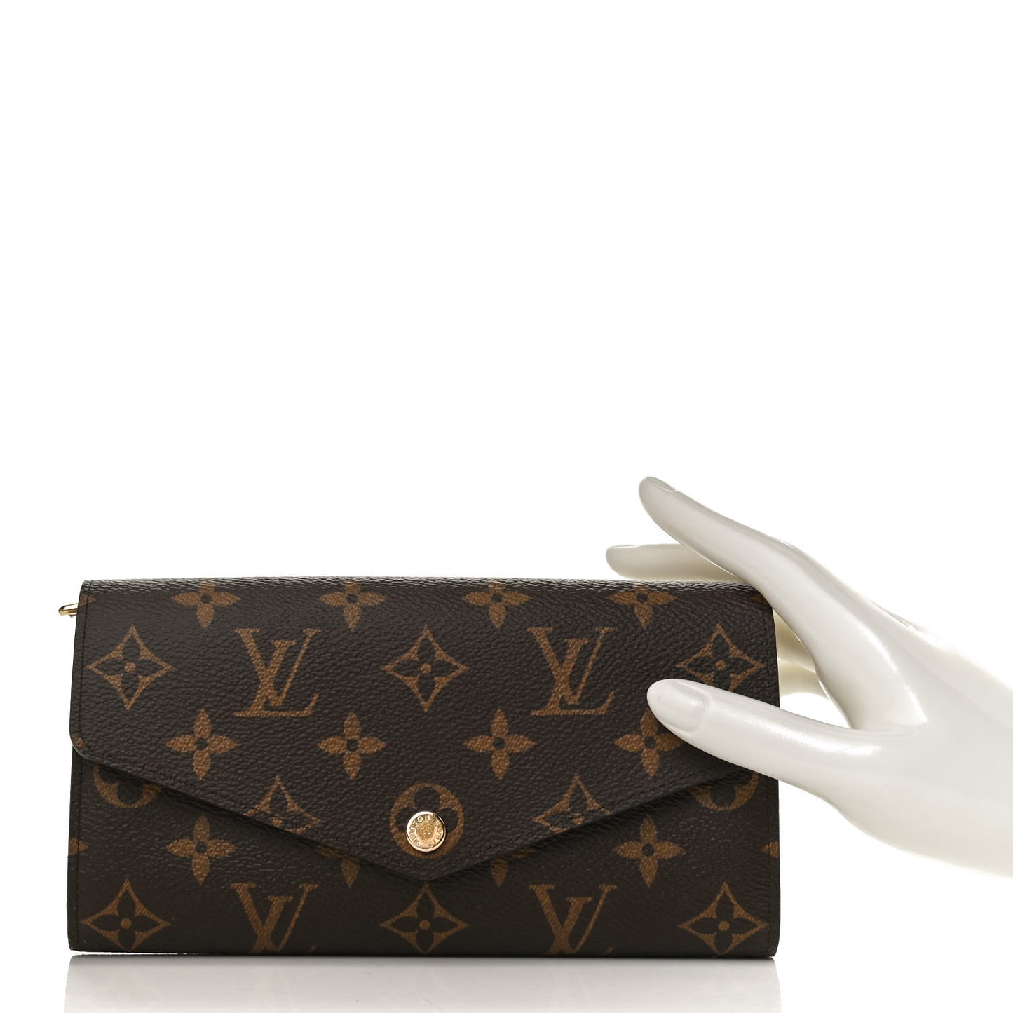 Monogram Sarah Wallet NM Fuchsia