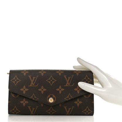 Louis Vuitton Monogram Sarah Wallet NM Fuchsia 2 of 11