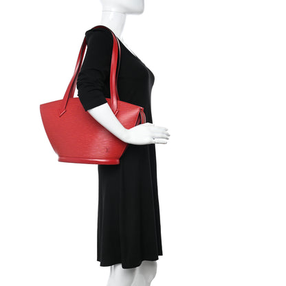 Louis Vuitton Epi Saint Jacques PM Castillan Red 2 of 11
