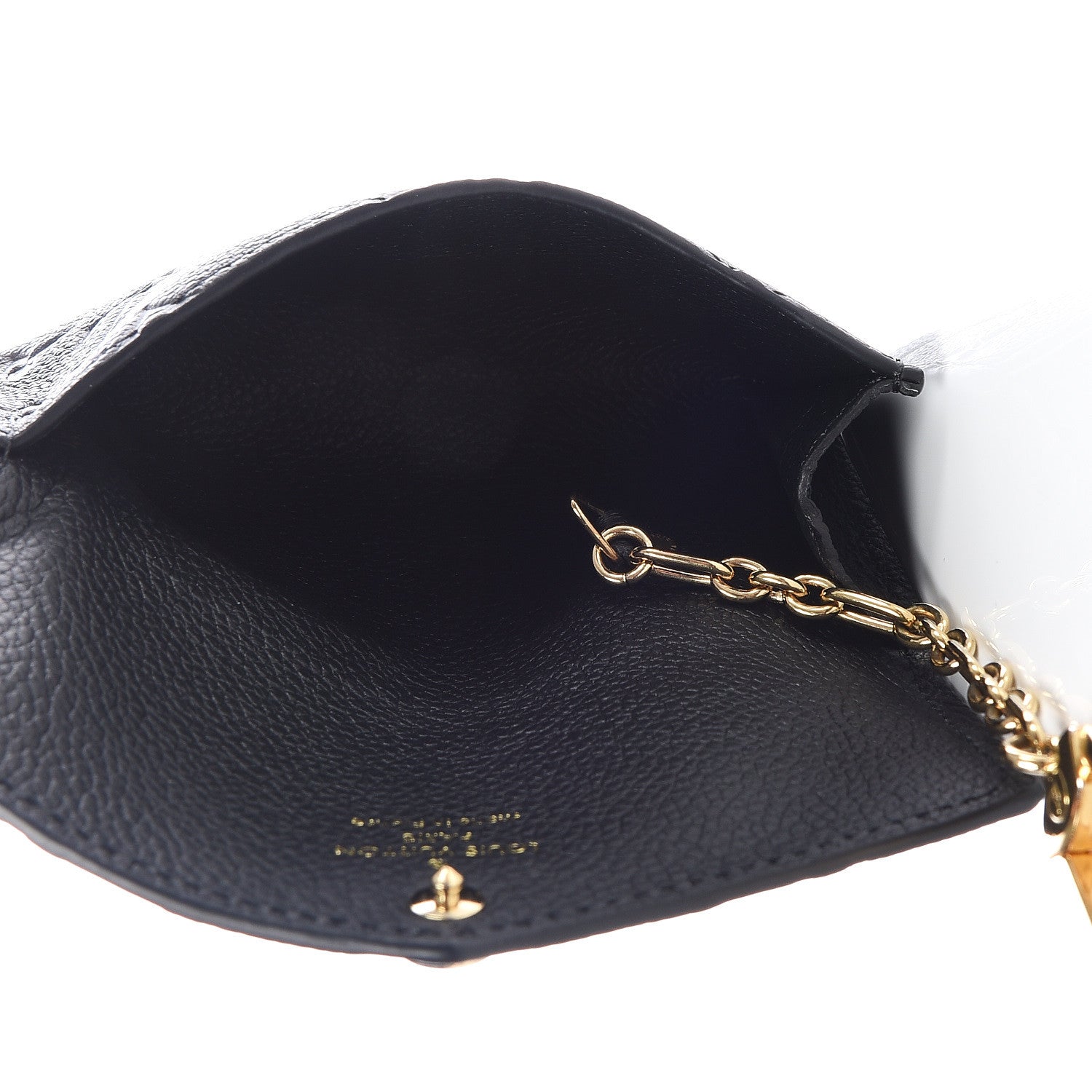 Louis Vuitton Empreinte Key Pouch Black 5 of 7