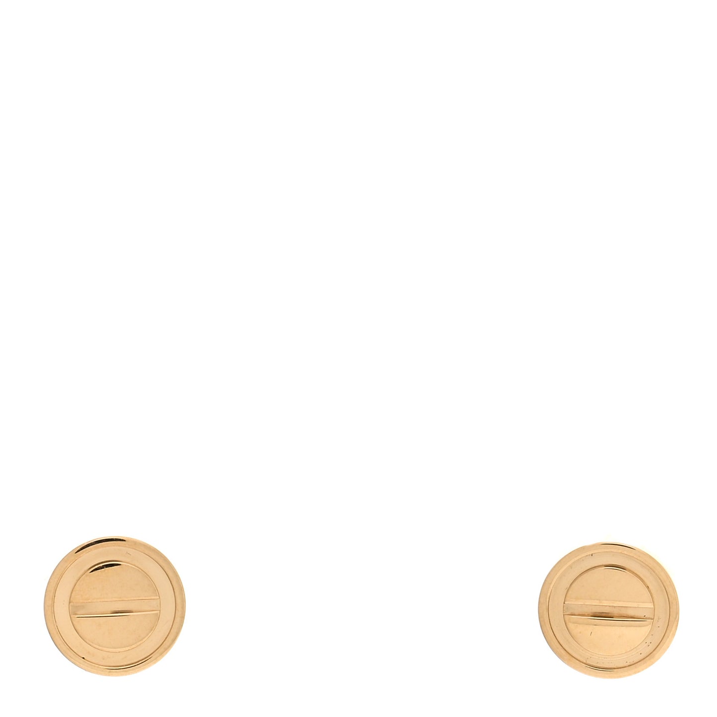 18K Yellow Gold LOVE Earrings