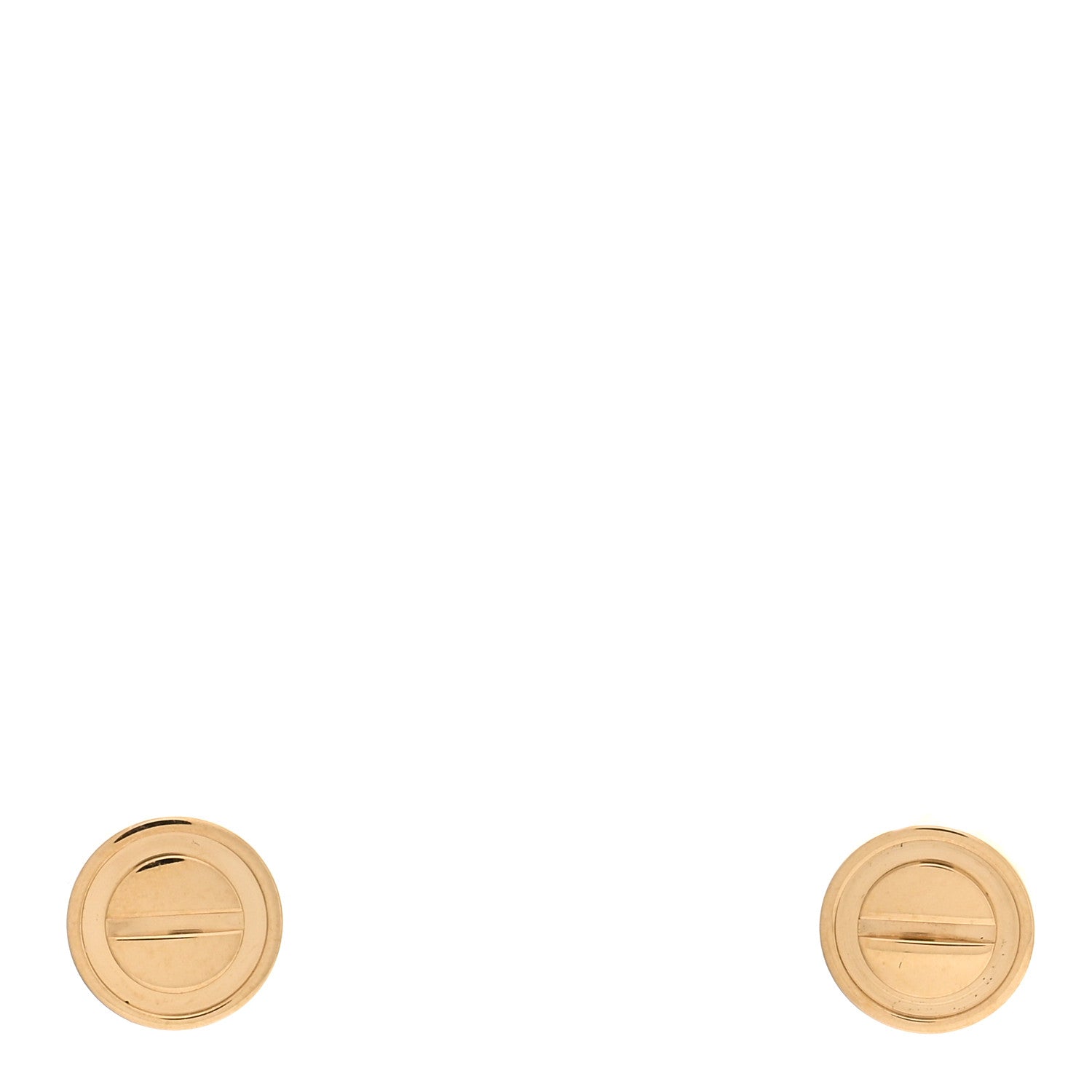 Cartier 18K Yellow Gold LOVE Earrings 1 of 4