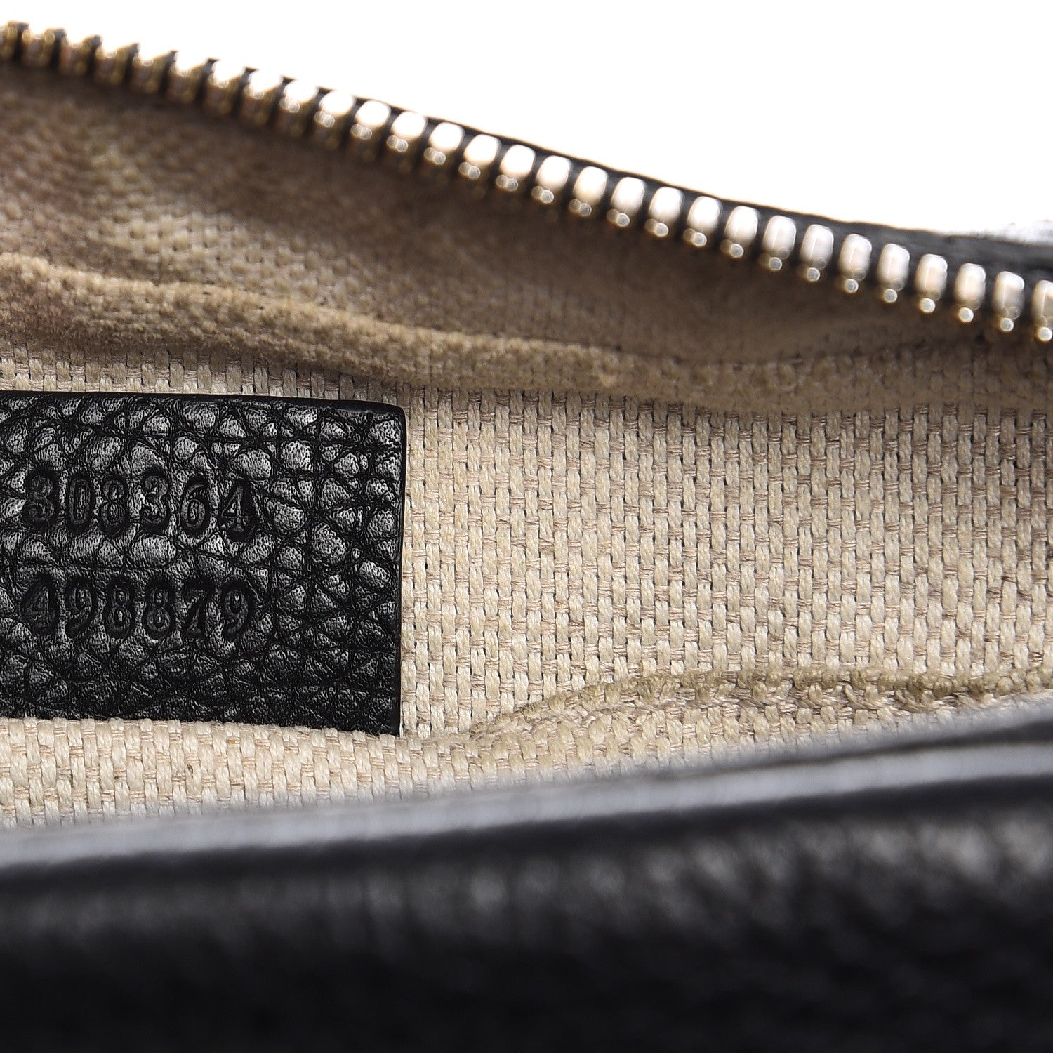 Gucci Pebbled Calfskin Small Soho Disco Bag Black 7 of 9