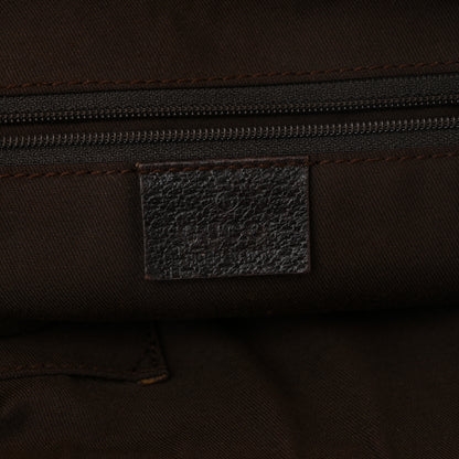 Gucci Monogram Small Abbey Tote Dark Brown 6 of 10