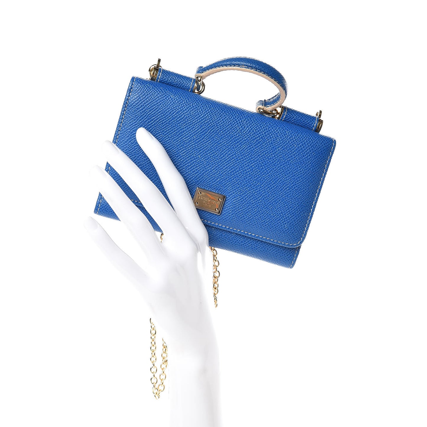 Dauphine Mini Von Bag Blue